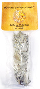 White Sage smudge stick 5-6"