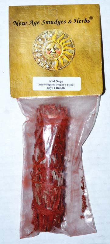 Dragons Blood & White Sage smudge stick 3-4